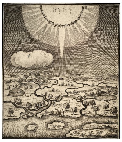 Création de la terre. État 2 - Wenceslaus Hollar